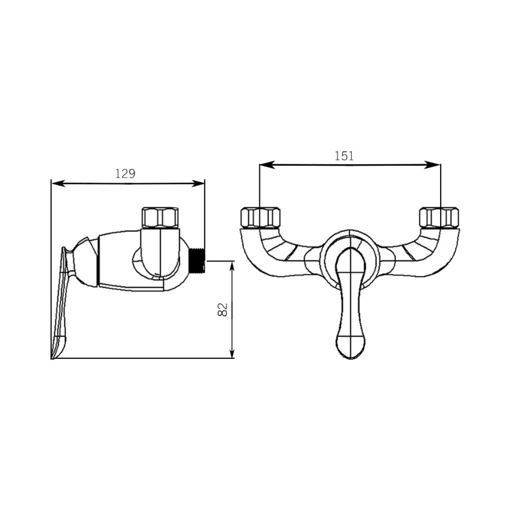 توالت رامه طلایی مات