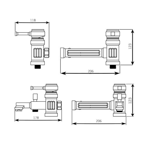 ست شیرآلات آلونی کروم
