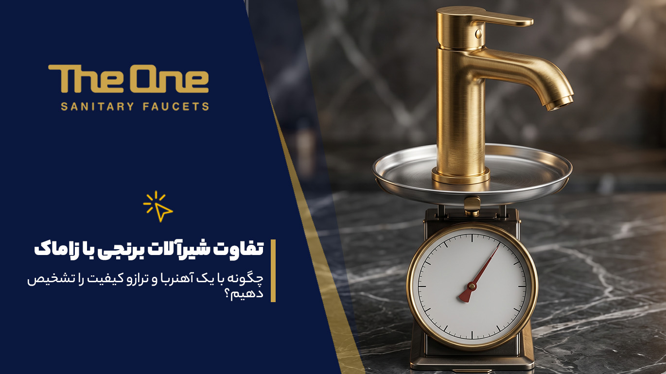 تفاوت شیرآلات برنجی با زاماک