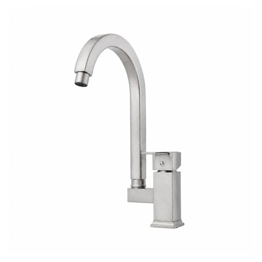 garno kitchen chrome matte